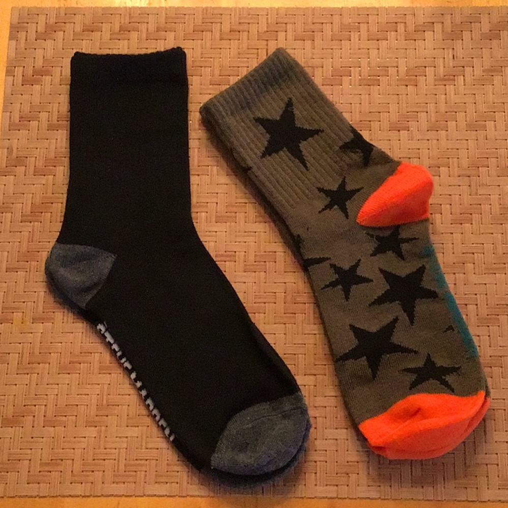 Steve Madden 2 Pair Socks, 1 NWOT, 1 used